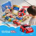 AEROQUEST Remote Control Car, RC Car Toy with Lights and Sounds for Boys, Girls and Toddlers Ages 1-3 2-4 4-7 & 3 Years Old