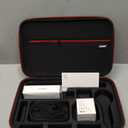 SYMIK S320-X Carrying Case for Insta360 X5 X4 Air, Anti-water Splash, Anti-shock Compact Travel Bag with Shoulder Strap, Handy Handle, Protective Storage Nylon Case for Insta 360 X5 X4 Air Accessories