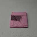 Surblue Caddy Hanging Organizer Bedside Storage Bag for Bunk and Hospital Beds, Pink, L