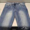 ETHANOL Mens Super Comfy Straight Stretch Knit Jersey Denim Five Pocket Jean (36W x 29L, Light Blue-straight)