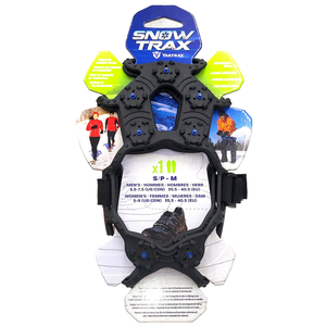 Yaktrax Snow Trax Traction Cleats Small Unisex 1 Pair, (Mens 3.5-7.5, Womens 5-9)