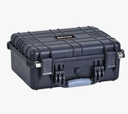 MEIJIA Portable All Weather Waterproof Camera Case With Foam,Fit Use of Drones,Camera,Equipments,Pistols,15.98x12.99x6.85inches
 3 sustainability features 
200+ bought in past month
Color: Elegant Black