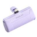 Kuulaa Portable Charger iPhone 4500mAh Mini Power Bank,Cute Battery Pack Backup Charger Travel Compatible with iPhone 14/13/12/11/XS/XR/Airpods (Purple)