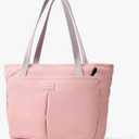 Flyook Work Tote for Women with Zipper Waterproof Shoulder Bag Top Handle Handbag for Travel, Work