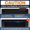 Soonjet Invisible Armor for MacBook Pro 16 inch Case 2026-2021 | M5 M4 M3 M2 M1 Pro/Max | 100% Match Official Color | Protective Hard Shell Laptop Cover | Space Black Clear