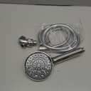 Delta Faucet ProClean Brushed Nickel Shower Head with Handheld, Showerhead with High Pressure Spray, Handheld Shower Head, 6 Spray Settings, SpotShield Brushed Nickel 75740SN