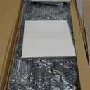 Glass Weekly Dry Erase Calendar Board 23"x9.5" (Black)
