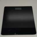 Moss & Stone Black Digital Bathroom Scale for Body Weight, Smart Step-On Technology, Backlit LCD Display, High Accuracy Weight Scale 400lb/180kg, Glass Slim Design, Auto On/Off, Home Use