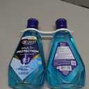 Crest Mouthwash Pro Health Multi-Protection, 1L, 2 Pack, 6-in-1 Benefits, Alcohol Free, Enamel Repair, Breath Freshener, Anti Cavity, Fluoride mouthwash, Bad Breath Treatment for Adults, Contains CPC