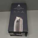 Andis 74055 Professional Corded/Cordless Hair & Beard Trimmer, Zero Gapped, Close Cutting Carbon Steel T-Outliner Blade, Grey