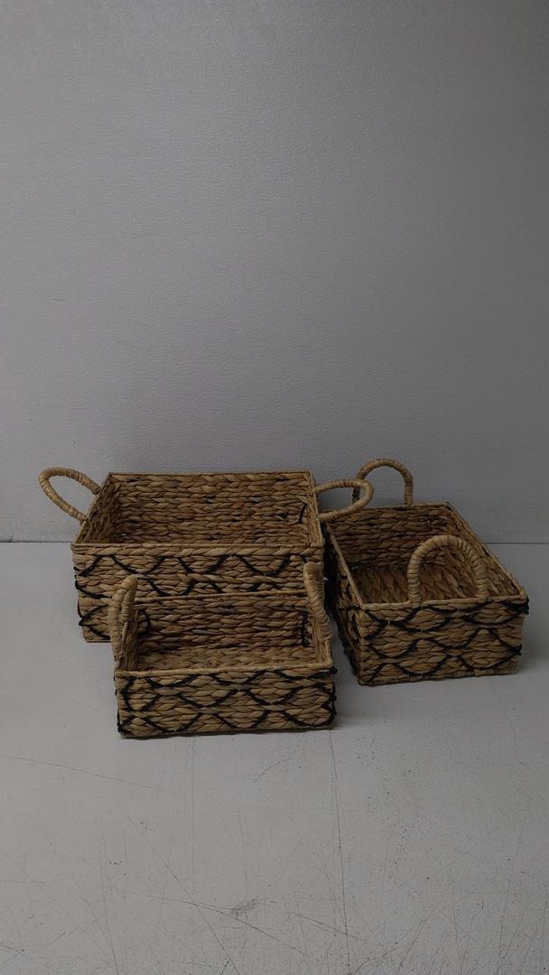 Home Decor Basket Set of 3