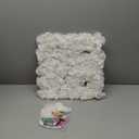 Flower Wall Backdrop 12PCS 16.5x16.5 Inch Floral Wall Panel White Artificial Silk Rose Wall Decor Ideal for Wedding Celebrations, Festive Party Backdrops and Home Decor