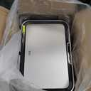 EKO Deluxe Mirage-T 50 Liter / 13.2 Gallon Touchless Rectangular Motion Sensor Trash Can, Matte Stainless Steel Finish