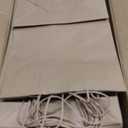 vanhel 50 PCS Gift Bags with Handles,8 x 4.25 x 10.5 Inches,Gift bag,Brown Paper Bags with Handles bulk, Shopping,Party, Retail, Merchandise, Favor