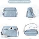 ATERITSSI Crossbody Purses for Women Trendy,Vegan Leather Crossbody Bags,Cell Phone Camera Shoulder Handbags with Card Slots