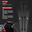 Marsflex Liftgate Actuator Compatible with Toyota Highlander 2014-2019 Electric Rear Hatch Lift Struts 1 Pair Trunk Tailgate Power Shock Support 2Pcs 6891009130 6891009120