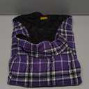 Kuoser Warm Dog Coat, Waterproof Dog Jacket for Extra Large Dogs, Adjustable Durable XXL Doggie Winter Coat Reversible Puppy Cold Weather Apparel from Small to Large Breed, Purple XXL (2X-Large (Pack of 1))