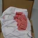 2 Pack Photography Props, Chef Hat and Apron for 8-24 Months, Newborn Photoshoots Posing Photo Accessories