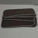 ALVABABY Reusable 5 Layers 12 Pack Inserts with Gussets for Baby Cloth Diaper and Cloth Diapers Covers 12FLN