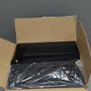 SPORT BEATS Stadium Seats with Back Support Bleacher Chairs with Back and Cushion Thick Padded Bleacher Seats Includes Shoulder Strap Black 2pcs Regular - 17" W x 12" D x 16.5" H