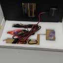 SUNAPEX 12V 10 Watt Solar Trickle Charger Maintainer - Waterproof Solar Powered Battery Charger - Solar Panel Kit Built-in Smart Charge Controller for Car Rv Trailer Truck Boat Automotive Marine (Black)