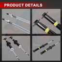 19302773 Pair Front Megnatic Shock Absorber Compatible with Cadillac CTS 2009-2015 Replaces 19181636 580-1044