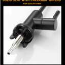 BlueBay Kitchen Drinking Water Faucet,100% Lead-Free for Non-air Gap Water Filtration System. High Grade Stainless Steel 304,Fits Most Reverse Osmosis Faucet (RO) (Brushed Nickel)