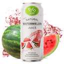 CoCo Joy 100% Natural Watermelon Juice, (12-Pack, 16 Fl Oz) Low-Calorie Watermelon Drink, EXP: 12/10/2027