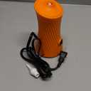 AXHJ Balloon Pump Electric Air Pumps for Long Balloons, Electric Air Balloon Pump, Balloon Inflator for Foil Twisty Animal Balloons in Birthday Party for Decorations (Orange)