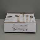 Shark HD430 FlexStyle Air Styling & Drying System, Powerful Hair Dryer Brush & Multi-Styler with Auto-Wrap Curlers, Paddle Brush, Oval Brush, Concentrator Attachment, Stone