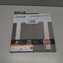 Taylor Digital Scale for Body Weight, Highly Accurate Digital Bathroom Scale Large Backlight LCD Readout Display, 330 Pounds Capacity, Clear Glass Platform with Stainless Steel Accents