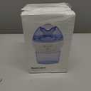 Advanced Nasal Irrigation System, Rechargeable Sinus Rinse Kit with 1 Nose Cleaner and 15 Salt Packets, Self-Cleaning Nasal Irrigator, Safety-Protection for Congestion Relief & Nasal Rinse