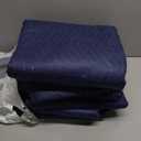 2 Moving Blankets 40"x 72" Heavy Duty Packing Blankets for Moving Shipping Thick Furniture Wrapping for Moving Supplies Professional Quilted Shipping Blankets