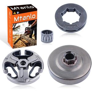 Clutch Drum 3/8"-8T Sprocket Rim For Husqvarna 66, 266, 268, 272, 268Xp, 272Xp Chainsaws 501 83 15 04 503 74 44 02