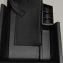 TACORBO Center Console Organizer Compatible with Hyundai Elantra 2026 2025 2024 2023 2022 2021 Accessories with Auto Hold System, NOT Fit Manual Handbrake Models (black)