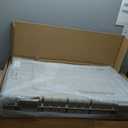 Collapsible Dog Crate for Large Dogs - 36" L Heavy Duty Dog Kennel No Tools Required with 4 Sides Steel Foldable Cage for Dogs Indoor Furniture, Portable Carrier with 2 Smooth Wheels, Beige