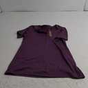 TICTICMIMI Women's V Neck Summer Tops Casual Short Sleeve T Shirts Basic Loose Fit Dressy Tees M