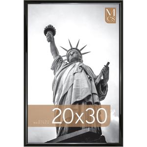 MCS Trendsetter Poster Frame, 20x30, Black High-Gloss, 1-Pack