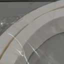 1" x 2" EVA Foam Weather Stripping Tape, 6.5FT Self-Adhesive Foam Seal Strip for Large Door & Window Gaps, White