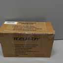 TCFUNDY Wood Stove Fan Heat Powered for Buddy Heater, Dual Motor Fireplace Fan with Bracket Fixed on Propane Space Heater, Quiet Operation Circulating Warm Air, Stove Fan for Wood/Log Burner Stove