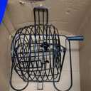 Yuanhe Jumbo Bingo Game Set - 11 Inch Tall Metal Cage with Calling Board, 7/8" Bingo Balls, 500 Bingo Chips,100 Bingo Cards for Large Group Games