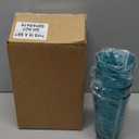 US Acrylic Splash [Set of 16] 18 ounce Plastic Stackable Water Tumblers in 4 Coastal Colors Value Set of Drinking Cups, Reusable, BPA-free, Made in the USA, Top-rack Dishwasher Safe