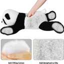 Wepop 5lb Weighted Stuffed Animals, 24in Big Panda Plush, Cute Soft Plushie Pillows for Adults Boys Girls