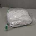 10x10ft Wrinkle Free White Backdrop Curtain for Parties Soft Fabric Drapes Wedding White Curtain Backdrop for Birthday Party Decorations Background for Photography 5x10ft, 2 Panels