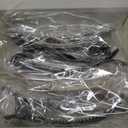 Large Twist Flat Hair Clips for Medium Thick Hair, Stylish Flat Claw Clips for Women, French Hairclips for Long Straight Curly Hair - Beige, Light Brown, Dark Brown, Black, 4pcs