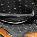 Skunk SoHo Backpack - Smell Proof - Weather Resistant - With Combination Lock (Black/Brown Leather)