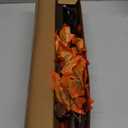 24 Inch Lighted Fall Maple Tree - 2FT Fall Decor Tabletop Tree with 36 LED Lights, 72 Maple Leaves, 6 Pines, Timer, Battery or USB Operated Artificial Tree Fall Decorations for Home