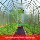 6ftx100ft Weed Barrier Landscape Fabric Heavy DutyWeed Block Gardening Ground Cover Mat, Weed Control Garden Cloth Woven Geotextile Fabric for UnderlaymentCommercial Driveway Fabric