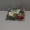 Dress It Up 2951 5 Piece Red Poinsettias Buttons, Varies