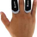 LIONTEK Single Finger Sleeve Pair - Sports Compression Finger Sleeve for BJJ, MMA, Basketball, Weight Lifting, and More (X-Small)